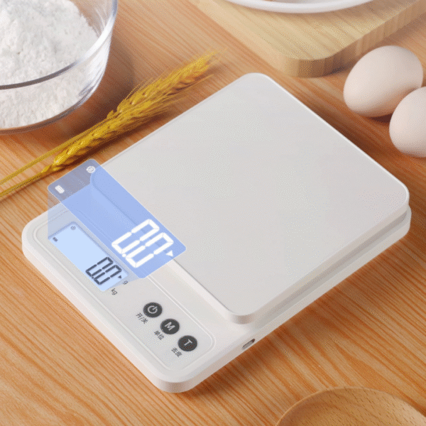 White Digital Kitchen Scale