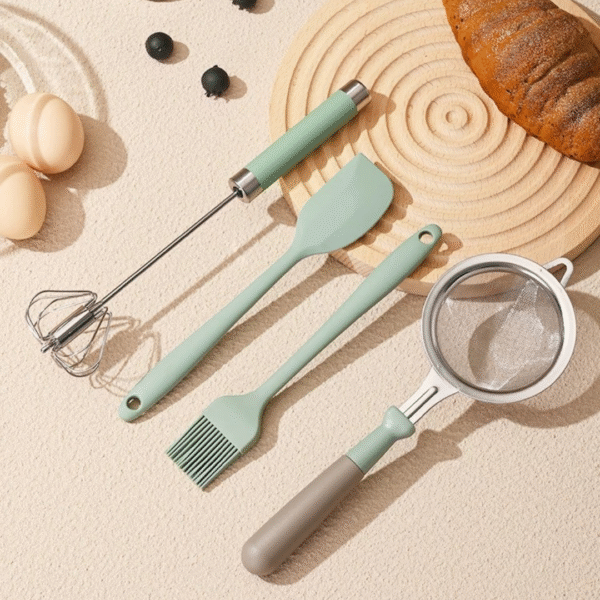 4-Piece Silicone Baking Utensil Set