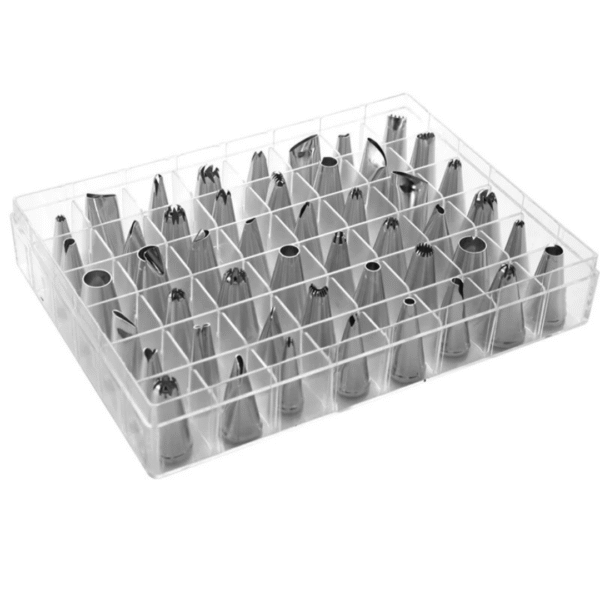 Stainless Steel Piping Tip Set (48-Piece)