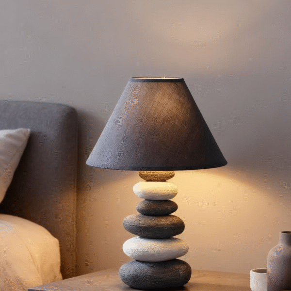 Zenith Stacked Pebble Table Lamp