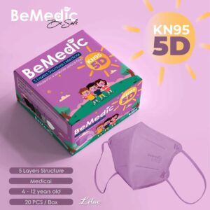 BeMedic KN95 5D Medical Mask for Kids