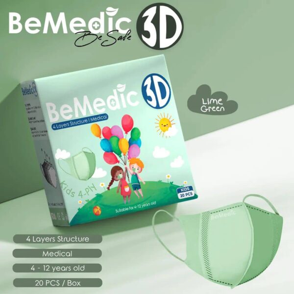 BeMedic KN95 5D Medical Mask for Kids