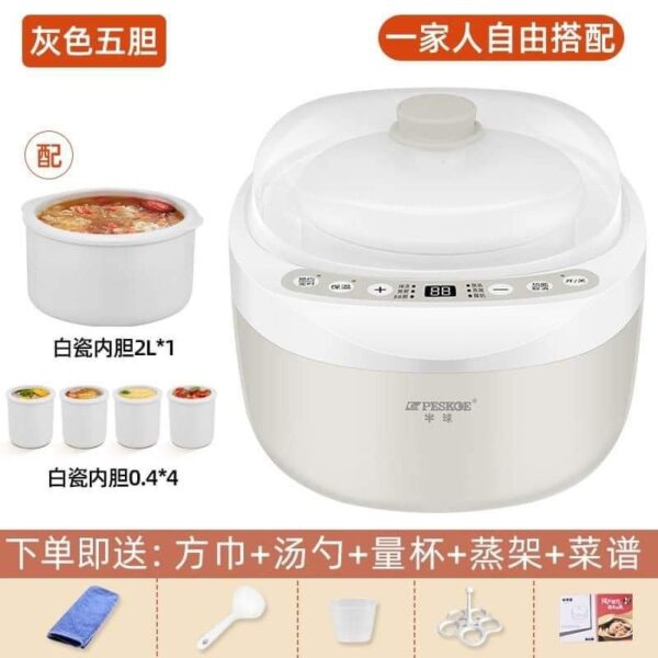 Peskoe Electric Ceramic Stew Pot